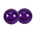 thumbnail image 4 of WHAMVOX 2 Pcs Boules de Réflexion et Décoration en Acier Inoxydable Violet pour Jardin Extérieur, 4 of 8