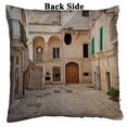 thumbnail image 2 of PKQWTM Alleyway Polignano a mare Puglia Italy Reversible Mermaid Cushion Cover Home Decor Sequin Pillow Case Size 16x16 inches, 2 of 2