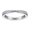 thumbnail image 1 of Anillo de plata S925 con diseño de comida sencilla para mujer, anillo de cola de circón, joyería de Europa y Estados Unidos, 1 of 1