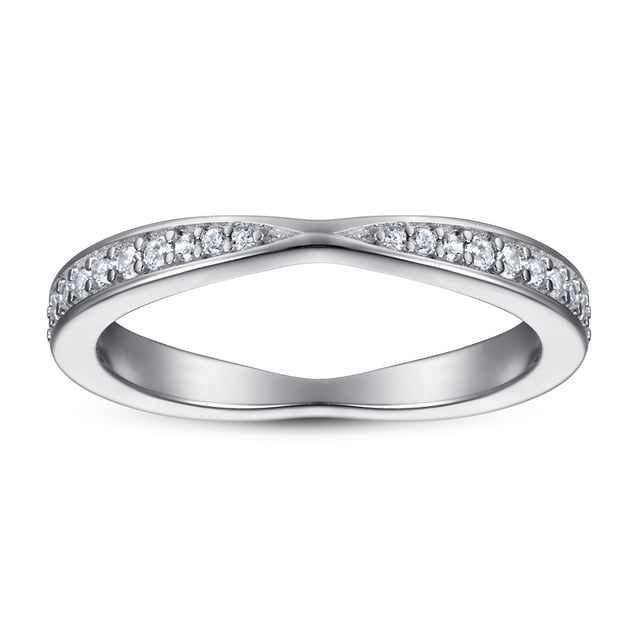 Anillo de plata S925 con diseño de comida sencilla para mujer, anillo de cola de circón, joyería de Europa y Estados Unidos