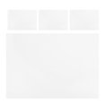 thumbnail image 1 of CATIEBYE 4Pcs White Water Soluble Embroidery Stabilizer Sheets for Printable Patterns and Strong Adhesion, 1 of 8