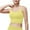Yellow, variant on Ashirexll Bras for Women no Underwire, Sports Bras for Women Large Bust, Women's Sports Bra Fitness Running Shockproof Yoga Tank Top Front No Steel Ring Sports Bra