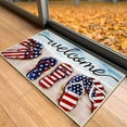 Home Floor Carpet Square Blanket Independent Day Living Room Bedroom