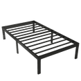 thumbnail image 2 of Merrland 14 Inch Twin XL Size Bed Frame, Heavy Duty Metal Platform with Storage, Steel Slat Support, Easy Assembly, Black, 2 of 6
