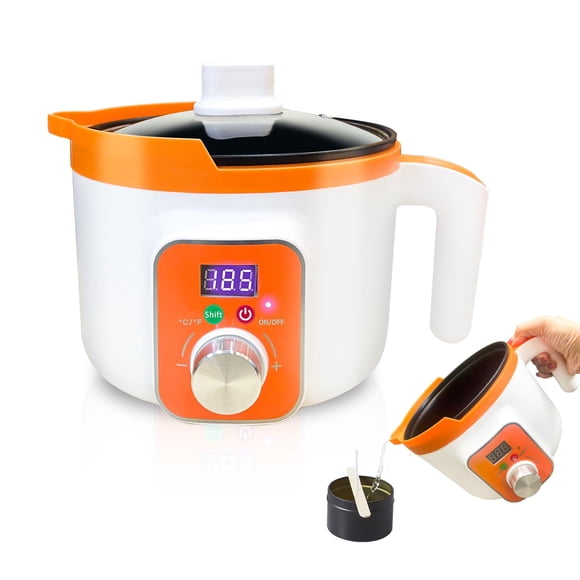 Olla Fundidora de Cera Ksedcon con Control Digital de Temperatura y Pantalla LED