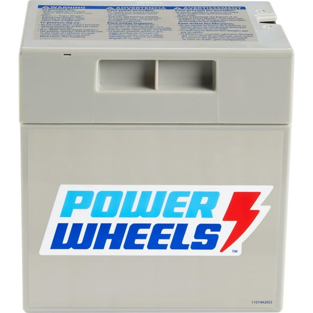 Power Wheels Ride-On Toy Replacement Battery 12-Volt 12-Ah Rechargeable For Preschool Vehicles
