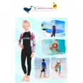 thumbnail image 5 of Monfince Kids Girls Boys Wetsuit Full Body Swimsuit for Toddler Youth Children Teen, Long Sleeve Child Diving Surf Suit One Piece Sun Protection for Water Sports, 5 of 7