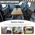 thumbnail image 4 of Pzuqiu Dog Paws Print Rv Sofa Cover Moisture Wicking 2 Piece Couch Covers for Rv Campers Full Coverage Camper Accessories Seat Covers for Camper Couch, Booth Set, Sofa, 4 of 6