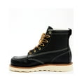 thumbnail image 2 of Thorogood Men's American Heritage 6" Made In The Usa Wedge Work Boot Black 12 EE  US, 2 of 7