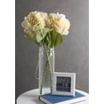 thumbnail image 4 of Set of 3 White Decorative Centerpiece Flowers, 27", 4 of 6