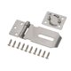 thumbnail image 3 of Durable Door Clasp Lock Stainless Steel For Wood Door Furniture Accessories Hasp Staple Shed Latch Padlock Clasp, 3 of 11