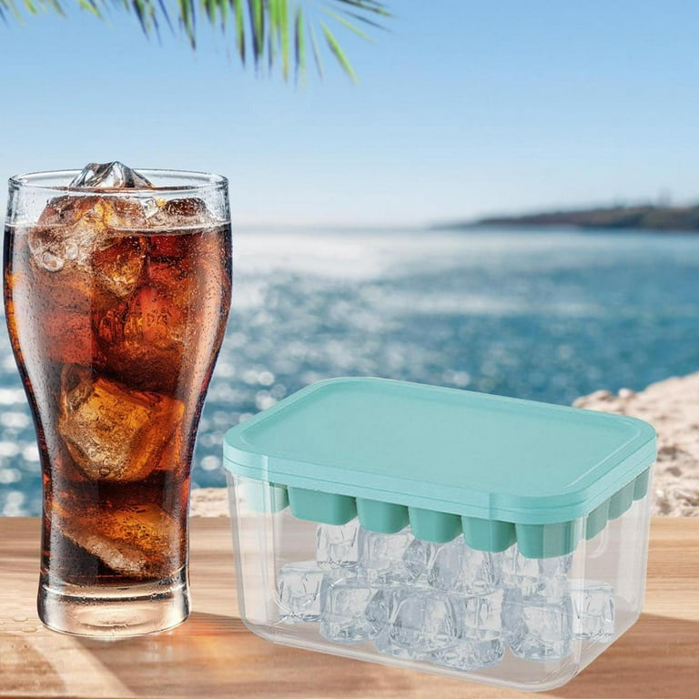 Ice Cube Trays For Freezer Easy Release Stackable Ice Trays With