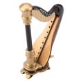 thumbnail image 3 of Wchiuoe With Gift Case Miniature Instruments, Miniature Harp, For Music Lover Friends, 3 of 8