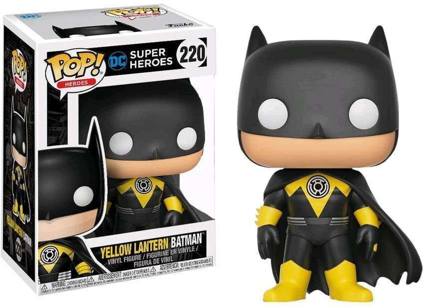 Funko POP! Heroes Yellow Lantern Batman Vinyl Figure - Walmart.com