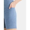thumbnail image 4 of Athletic Works Women's ButterCore Bike Shorts, 7" Inseam, Sizes XS-XXXL, 4 of 6