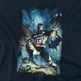 thumbnail image 2 of Batman Stormy Dark Knight Women's T Shirt, Navy, Large, 2 of 6