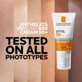 thumbnail image 3 of La Roche-Posay Anthelios UV Mune 400 Crema sin Color 50 ml, 3 of 10