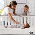 thumbnail image 5 of Serta Tranquility Eco Firm 2-Stage Baby Crib and Toddler Mattress - Waterproof Standard Baby Crib & Toddler Mattress - GREENGUARD Gold Certified- 52" L X 27.5" W (50 Year Warranty), 5 of 8