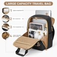 thumbnail image 4 of Mochila de viaje Suratio Black Carry On para mujer de 40 x 31 x 14 cm, 4 of 6
