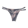 thumbnail image 2 of Tavik - Bikini con tiras laterales para mujer, parte inferior de bikini, azul, extra pequeño, 2 of 2
