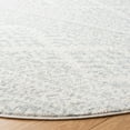 thumbnail image 4 of SAFAVIEH Tulum Lakisha Distressed Southwestern Area Rug, 3' x 3' Round, Ivory/Light Grey, 4 of 8