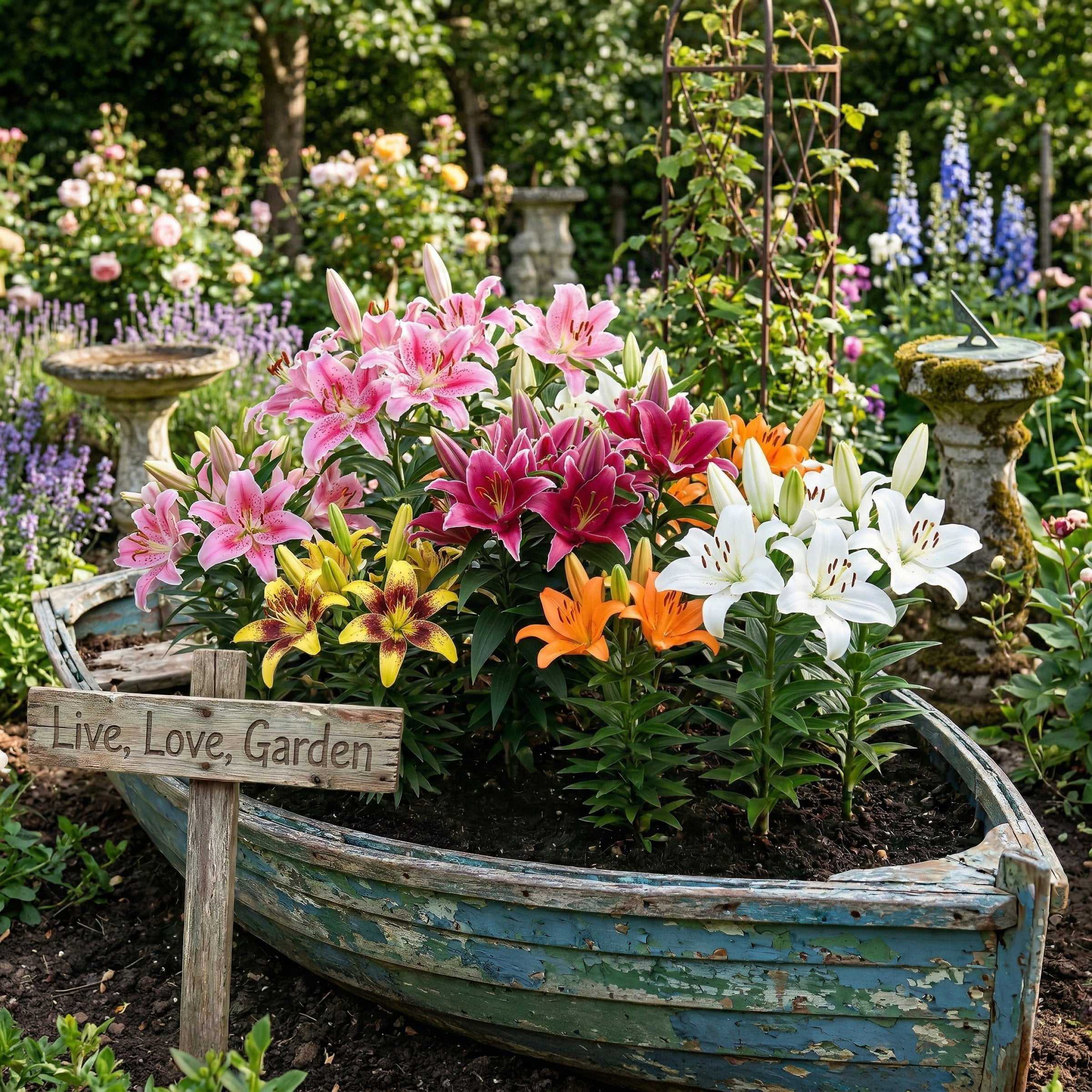 National Plant Network Lily Oriental Mixed Bulbs (5-Pack)