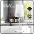 thumbnail image 3 of Artland Soho Optic 14 oz Goblet, Set of 4 - Elegant Design, Versatile Use for Wine, Cocktails, and Beverages, Durable Construction, Great for Gatherings, Easy to Clean, Thoughtful Gift Idea (Clear), 3 of 7