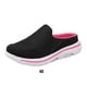 thumbnail image 2 of Qarigey 1 par de toboganes portátiles para mujer, zapatillas de tacón plano para fiesta de verano, sandalias con suela EVA para exteriores, Type2 NO2, 2 of 6