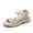BEIGE, variant on Women’s Lightweight Hiking Sandals Quick-Drying Water Walking Sandals with Soft Insole and Hook-and-Loop Straps