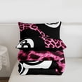 thumbnail image 5 of Erosebridal Pink Leopard Cheetah Print Full Size Comforter Sets,Billiard Sport Ball Games Bedding Sets For Girls Teens, Reversible 3 Pieces, 5 of 7