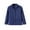 #121-Navy, variant on Kakii Men's Quilted Robe, Sherpa Fleece Lined Button Down Long Sleeve Loungewear, Winter Warm Plush Top with Pockets