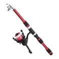 thumbnail image 4 of MAGIDEAL Fishing Pole Equipment Kids Fishing Rod and Reel Combo for Outdoor Beginners Red, 4 of 8