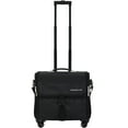 thumbnail image 2 of Travelers Club 17-inch Travel 4-Wheel Rolling Sewing Machine Bag, Black, 2 of 10