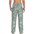 thumbnail image 3 of Daiia Retro Rooster4 Men's Sleep Pant with Pockets and Drawstring,Pajama Pants-XX-Large, 3 of 9
