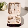 thumbnail image 6 of Halloween Spider Web Travel Portable Square Jewelry Organizer with Storage Box | Jewelry Display and Box for Rings, Earrings, Necklaces, Bracelets - Suitable for Girls and Women, 6 of 6