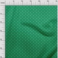thumbnail image 3 of oneOone Velvet Green Fabric Geometric Craft Projects Decor Fabric Printed By The Yard 58 Inch Wide, 3 of 5