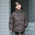 thumbnail image 2 of YunPes Boys Waterproof Puffer Jacket Windproof Warm Long Sleeve Full Zip Quilted Padded Winter Coat Kids Outdoor Outerwear, 2 of 8