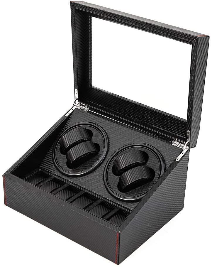 UMMH Automatic Watch Winder Display Box USB Powered Rotating Watch Box