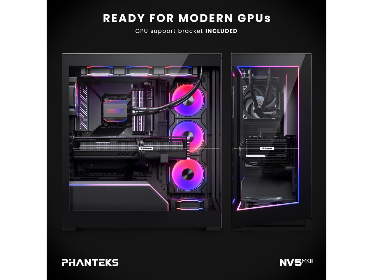 Phanteks PHNV523TG NV5 MK2 Showcase Mid Tower ATX Case