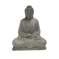 thumbnail image 1 of Estatua de Buda meditando Hi-Line Gift 77127-M de poliresina, 1 of 2