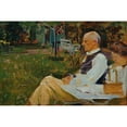 thumbnail image 2 of Otto Friedrich 18x13 Black Ornate Wood Framed Double Matted Museum Art Print Titled - Heinrich Triesch and His Wife (1910), 2 of 5