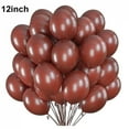 thumbnail image 6 of 32 Inch Coffee Brown Number Balloon 0 1 2 3 4 5 6 7 8 9 Retro Brown Digit foil Balloons Birthday Anniversary Party Decor Supplie, 6 of 10