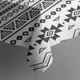 thumbnail image 3 of Black Geometric Border Pattern Rectangle Tablecloth 60"x84",Waterproof Polyester Rectangle Table Cloth, Wipeable Spillproof Polyester Tablecloth for Dining, Camping, Indoor and Outdoor, 3 of 5