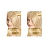 L'Oreal Paris Superior Preference Fade-Defying Shine Permanent Hair Color, 10NB Ultra Natural Blonde, 2 Pack