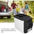 thumbnail image 6 of 2 in 1 Car Electric Cooler&Warmer,Mini 12V 6L Car Thermoelectric Fridge with Cooler and Warmer,Low Noise Cosmetic Food Fridge,Fast Cooling Portable Freezer for Car,RV,Truck, Boat,Van,Travel,Outdoor, 6 of 9