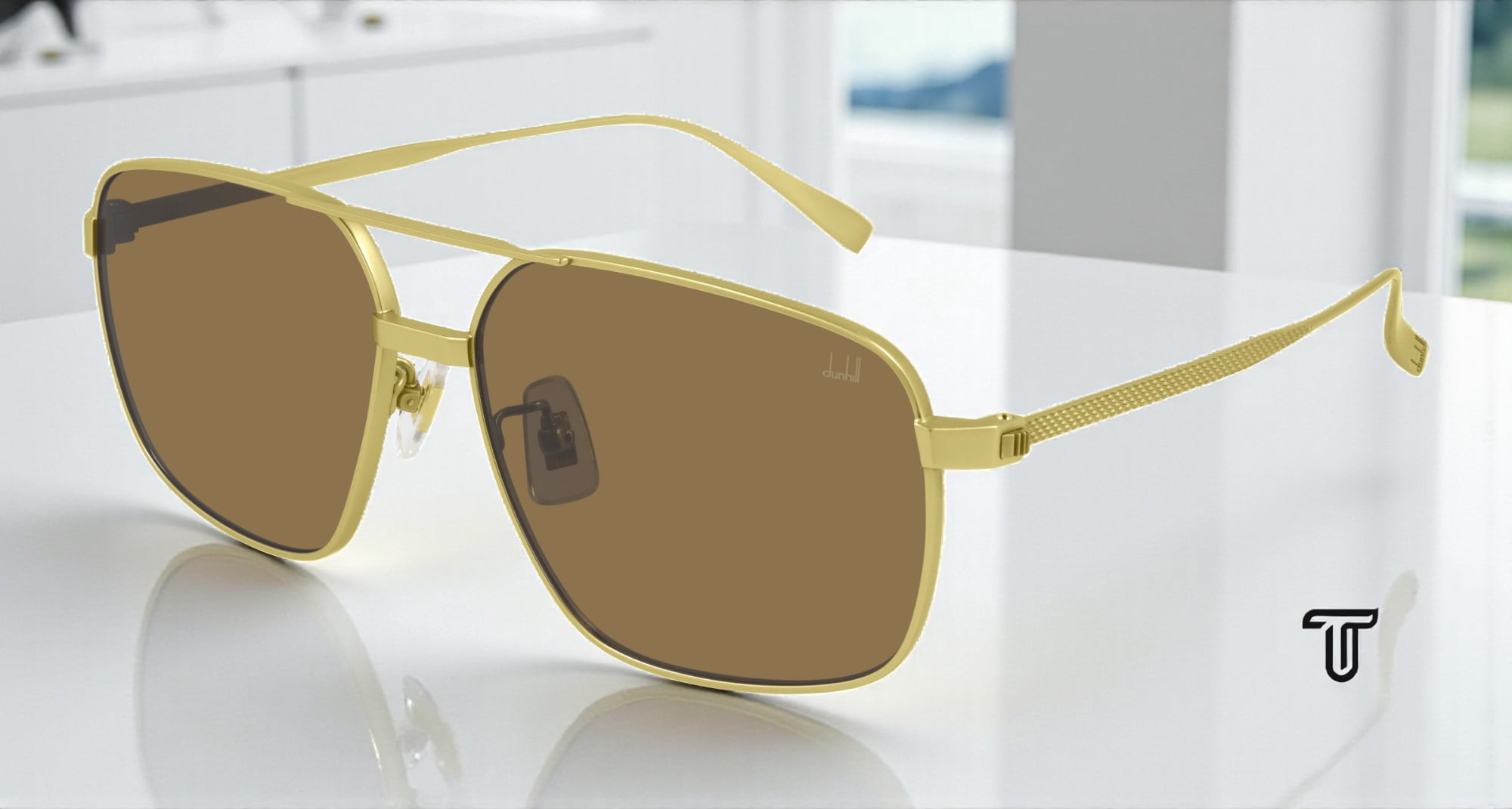 GAP SGP404-HAV Sunglasses Sun Glasses HAV HAVANA Authentic New 55mm Gap-Sgp404 Rectangle Sunglasses Gray Gradient Gray Solid  main image 4