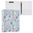 thumbnail image 6 of Three Ring Binder Colorful Coral 1.5 Inch Round Binder D-Rings for Office Supplies and More, 6 of 10