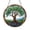 Acrylic 3.5 Inch, variant on Nature Tree Pattern Window Art – Faux Stained Glass
