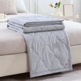 thumbnail image 4 of Wzzjkit Cooling Comforter Queen Size, Cooling Blankets for Hot Sleepers and Night Sweats, Summer Comforter for Queen Size Bed, Breathable Soft Lightweight Cotton Quilt 39x59in, 4 of 8