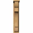 thumbnail image 2 of 5 1/2"W x 14"D x 30"H New Brighton Smooth Corbel w/Backplate, Western Red Cedar, 2 of 9